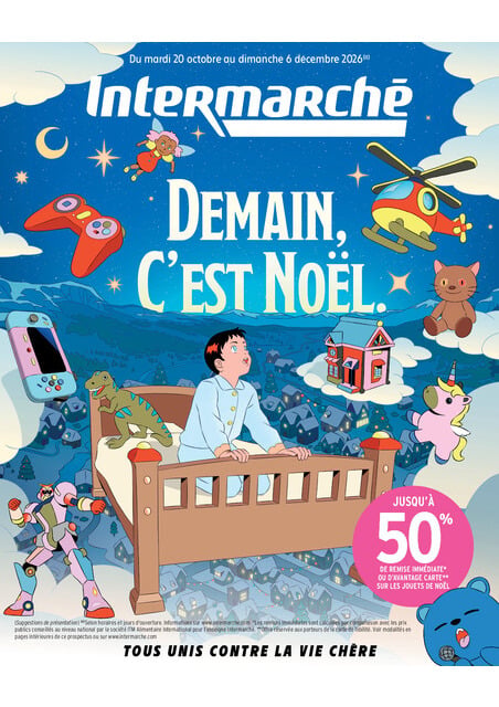 Découvrez les jouets de Noël – Du mardi 20 octobre 2026 au dimanche 6 décembre 2026 Intermarché Givet